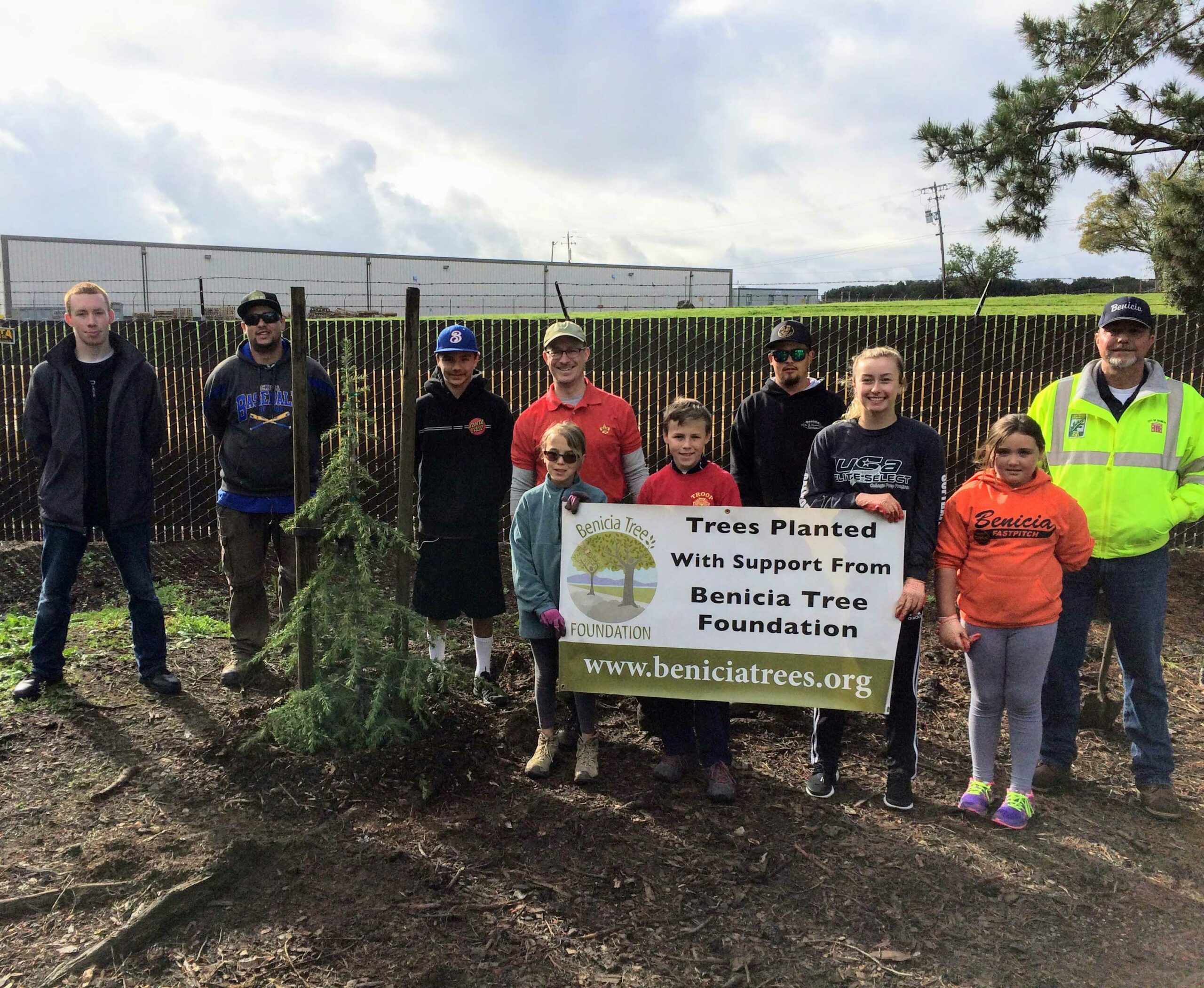 2018 Arbor Day – Ten Trees Planted at Francesca Terrace Park