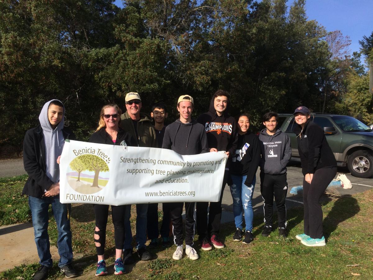 December Tree Care Day at Benicia State Park